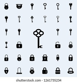 key icon. lock and keys icons universal set for web and mobile