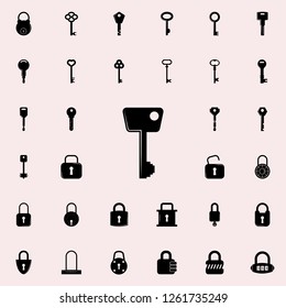 key icon. lock and keys icons universal set for web and mobile