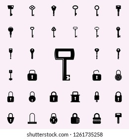 key icon. lock and keys icons universal set for web and mobile