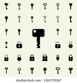key icon. lock and keys icons universal set for web and mobile