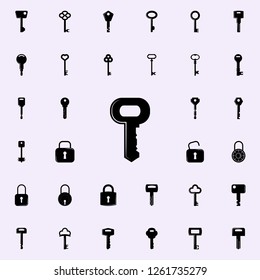 key icon. lock and keys icons universal set for web and mobile