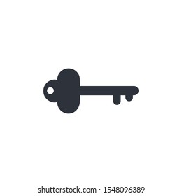 key icon lock symbol logo template design element