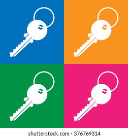 Key icon. Lock symbol. Security sign Vector EPS10, Great for any use.