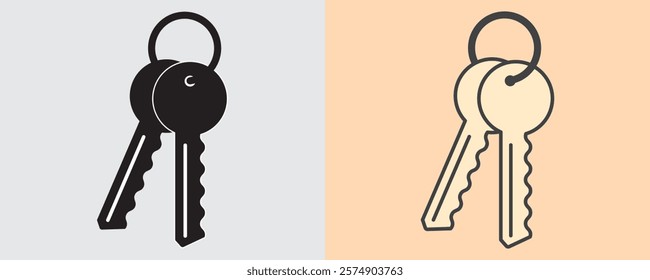 Key icon. Lock or unlock sign. Padlock , Lock symbol. Unblock. Password icon. Safety symbol. Door key icon. Key icon for web site , app, ui etc 