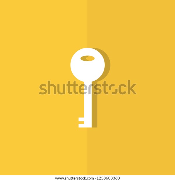 key icon.\
lock, unlock symbol. flat design icon.\
