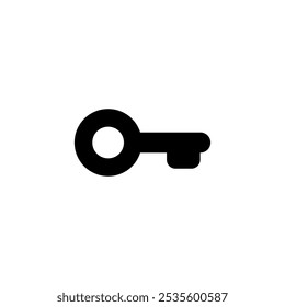 Key icon logo design. Key sign and symbol.