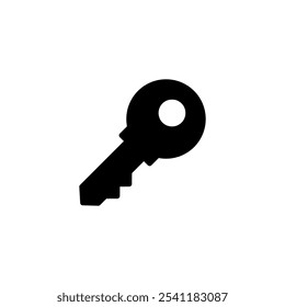 Key icon logo design. Key sign and symbol.