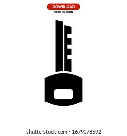 key icon or logo isolated sign symbol vector illustration - high quality black style vector icons
