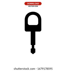 key icon or logo isolated sign symbol vector illustration - high quality black style vector icons
