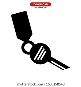 key icon or logo isolated sign symbol vector illustration - high quality black style vector icons
