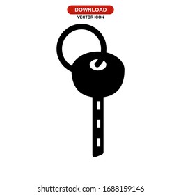 key icon or logo isolated sign symbol vector illustration - high quality black style vector icons
