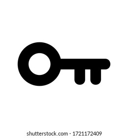 key icon or logo isolated sign symbol vector illustration - high quality black style vector icons
