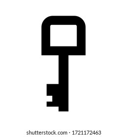 key icon or logo isolated sign symbol vector illustration - high quality black style vector icons
