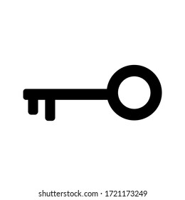 key icon or logo isolated sign symbol vector illustration - high quality black style vector icons
