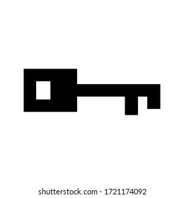 key icon or logo isolated sign symbol vector illustration - high quality black style vector icons
