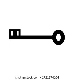 key icon or logo isolated sign symbol vector illustration - high quality black style vector icons
