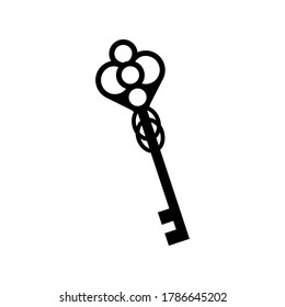key icon or logo isolated sign symbol vector illustration - high quality black style vector icons
