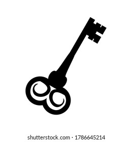 key icon or logo isolated sign symbol vector illustration - high quality black style vector icons
