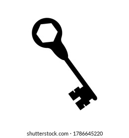 key icon or logo isolated sign symbol vector illustration - high quality black style vector icons
