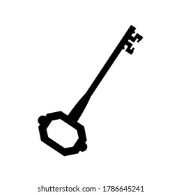 key icon or logo isolated sign symbol vector illustration - high quality black style vector icons
