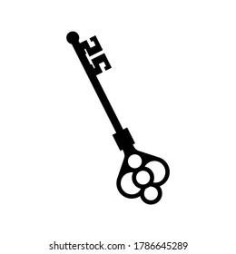 key icon or logo isolated sign symbol vector illustration - high quality black style vector icons
