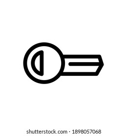 key icon or logo isolated sign symbol vector illustration - high quality black style vector icons
