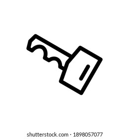 key icon or logo isolated sign symbol vector illustration - high quality black style vector icons
