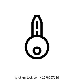 key icon or logo isolated sign symbol vector illustration - high quality black style vector icons
