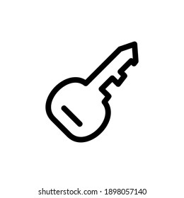 key icon or logo isolated sign symbol vector illustration - high quality black style vector icons
