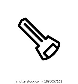 key icon or logo isolated sign symbol vector illustration - high quality black style vector icons

