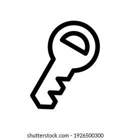 key icon or logo isolated sign symbol vector illustration - high quality black style vector icons
