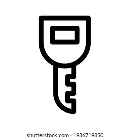 key icon or logo isolated sign symbol vector illustration - high quality black style vector icons
