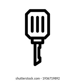 key icon or logo isolated sign symbol vector illustration - high quality black style vector icons
