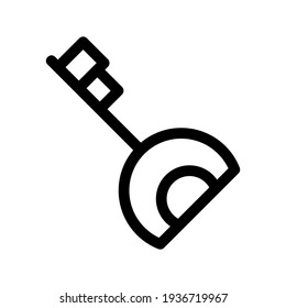 key icon or logo isolated sign symbol vector illustration - high quality black style vector icons
