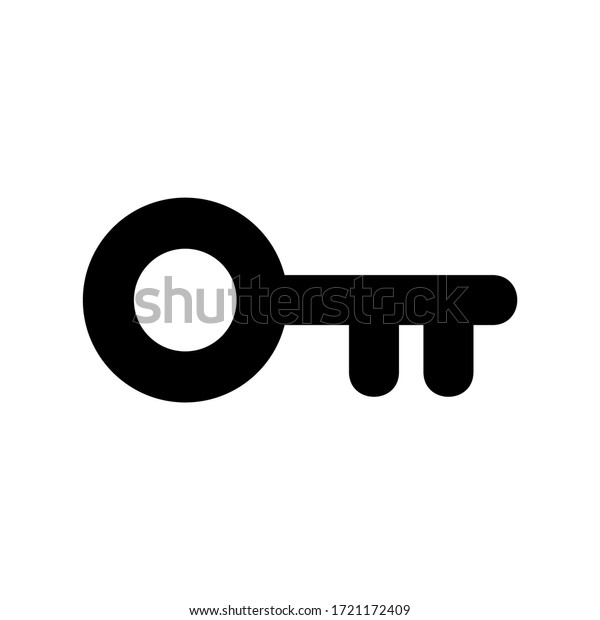 key icon or logo\
isolated sign symbol vector illustration - high quality black style\
vector icons\
