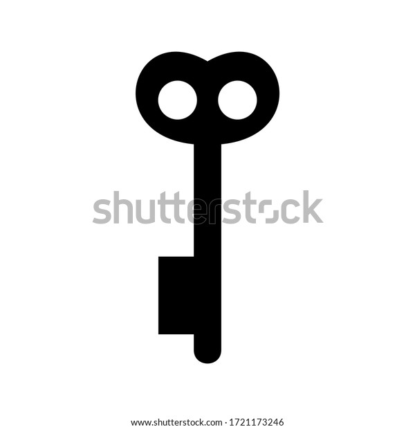 key icon or logo\
isolated sign symbol vector illustration - high quality black style\
vector icons\
