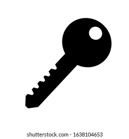 key icon on white background