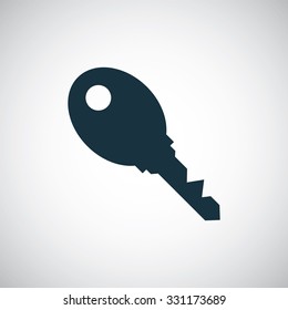 key icon, on white background
