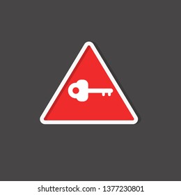 key icon for open