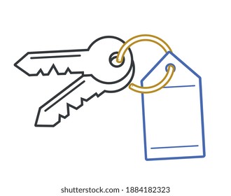 ICONO DE CLAVE A PUERTA ABIERTA