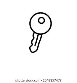Key icon page symbol for design, key icon logo, key icon. Logo template. Lock the door. Key symbol. Logo template.