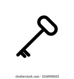 Key icon page symbol for your web site design Key icon logo, app, UI. Key icon in flat style isolated on background. Key icon Vector illustration, EPS10.