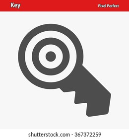 Key Icon. Professional, pixel perfect icons optimized for both large and small resolutions. EPS 8 format.