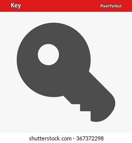 Key Icon. Professional, pixel perfect icons optimized for both large and small resolutions. EPS 8 format.