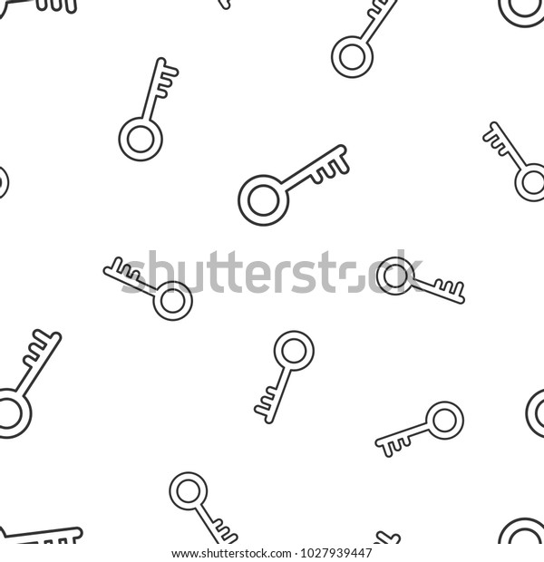 Key icon\
seamless pattern background. Business flat vector illustration.\
Unlock sign symbol\
pattern.