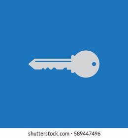 Key icon, secret vector illustration
