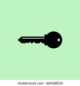 Key icon, secret vector illustration
