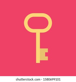 Key Icon for Security and Password