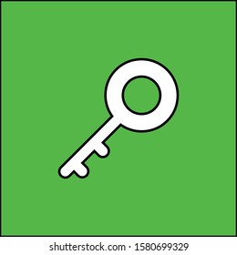 Key Icon for Security and Password