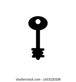 Key icon, security sign design. Protection. Lock.